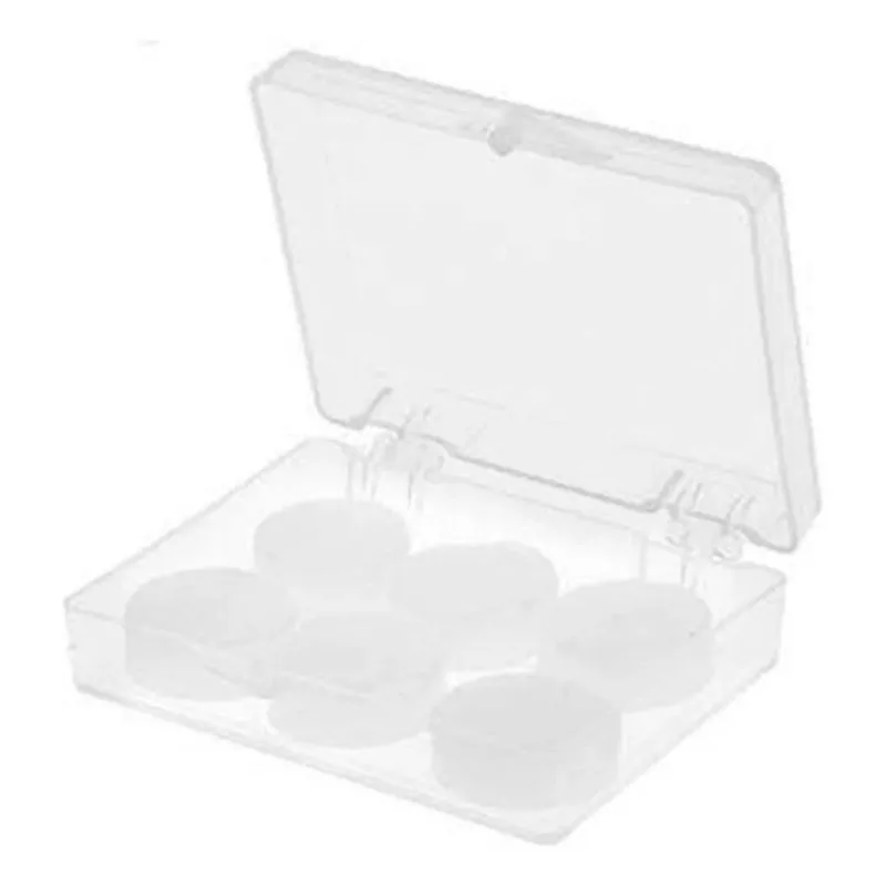 3x Protetor Auricular Ouvido Dormir Tampão Anti Ruído 3 Pare