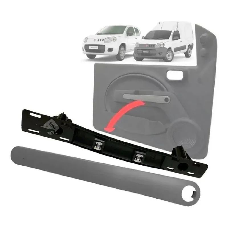 5x Suporte Moldura Puxador Porta Uno Vivace Economy Kit - Le