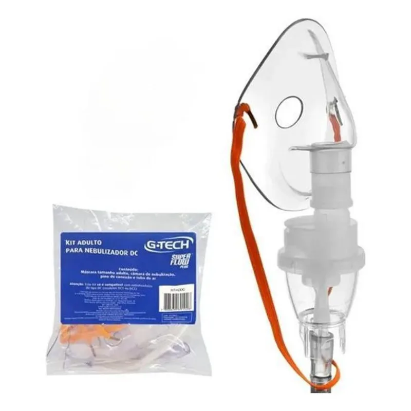 2x Nebulizador Ultrassônico G-tech Superflow Adulto Dc1 Dc2