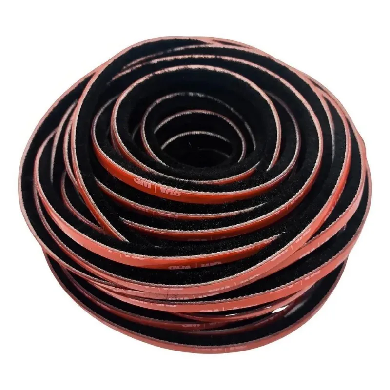 5x Veda Fresta Escova 3m Vedação Janela Porta 5x7 10 Metros