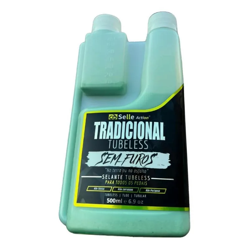 3x Líquido Selante Tubeless Selle Action 500ml Tradicional N