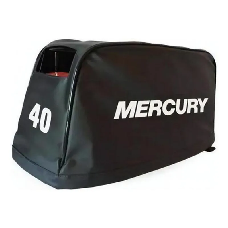 Capa Sintética Para Motor De Popa Mercury 40hp - Preto
