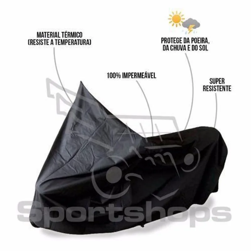 Capa Protetora Para Cobrir Moto 100% Impermeável M High Pro