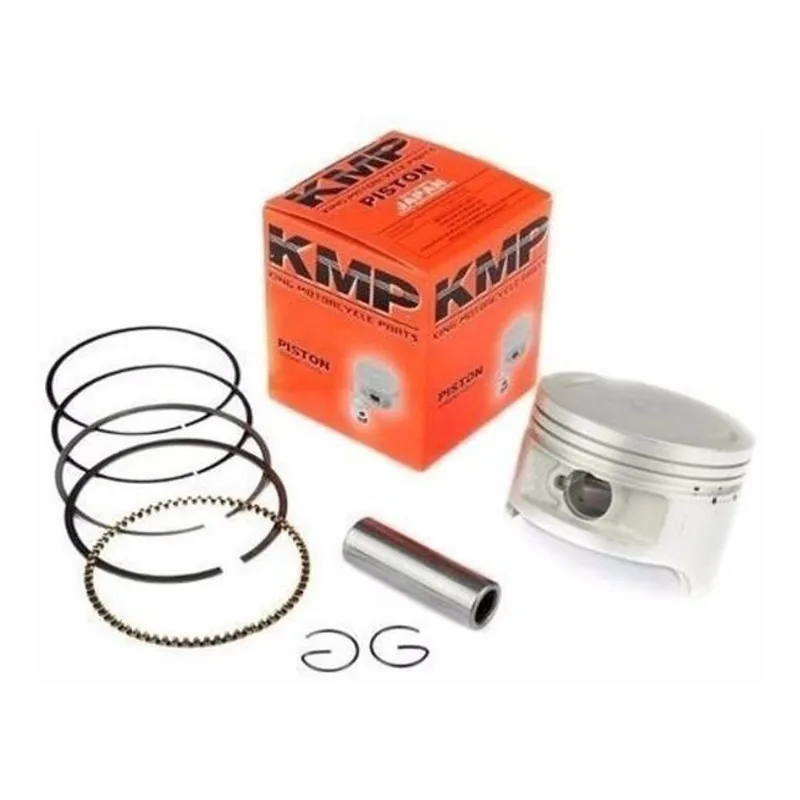 Kit Pistão E Anel Honda Cg 125 Es/ks / Xlr 125 - 0,25mm-kmp