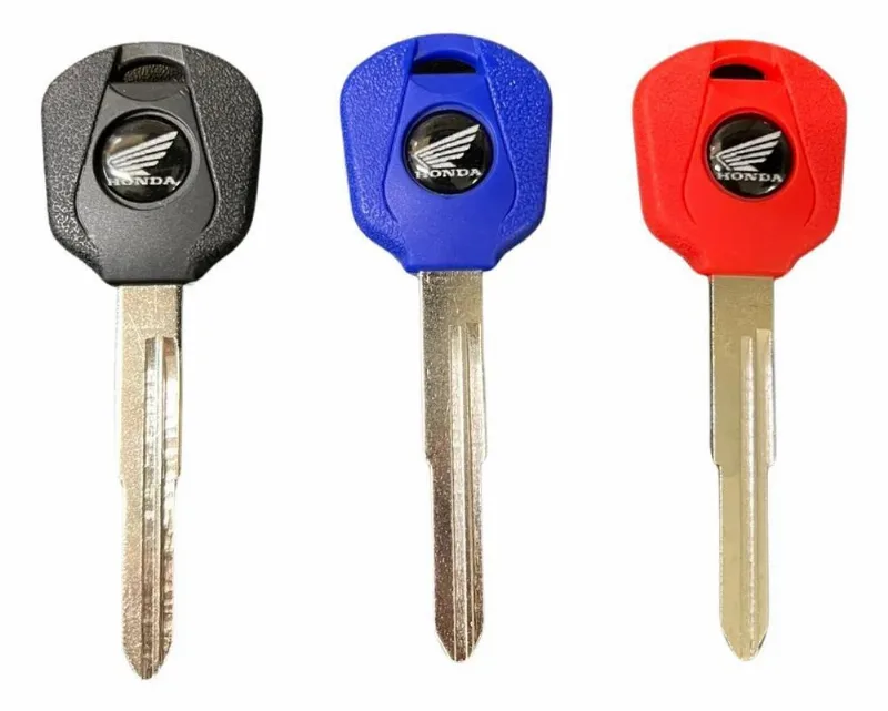 3x Chave Virgem Honda Cb Twister Cg160 Bros160 Xre Cb300 Hor