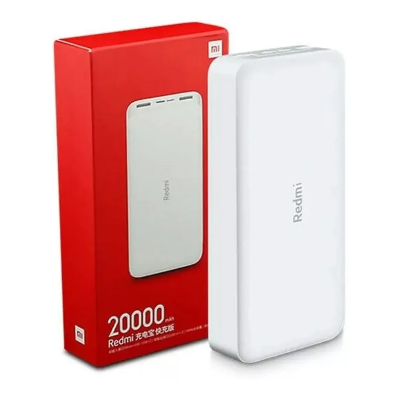 KIT Carregador Portátil Mi 20000mah ULTRA RÁPIDO