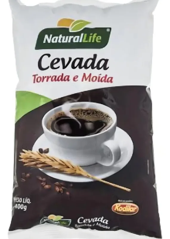 5x Cevada Torrada Moída Natural Life 400g - Não Informado - Mercearia