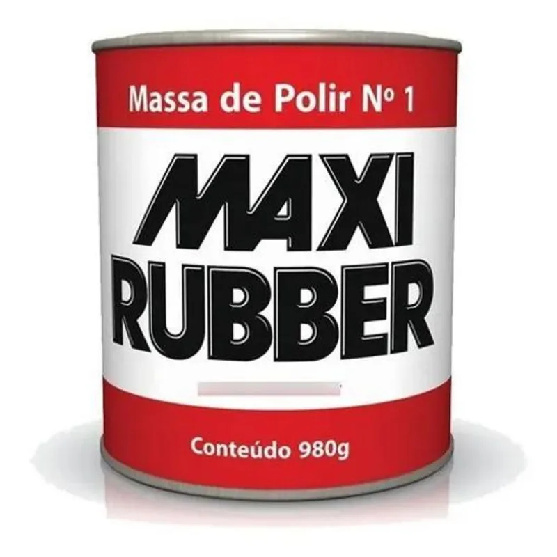 Massa De Polir N1 908g Maxi Rubber Cor Bege