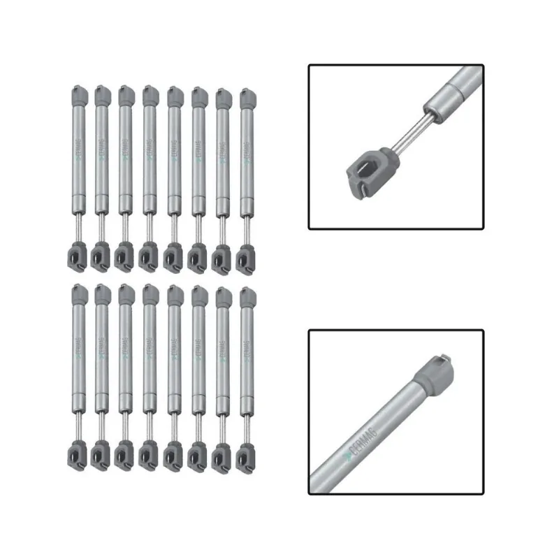 16 Amortecedor Porta Armário Pistão Gás 150N Capacidade 15kg