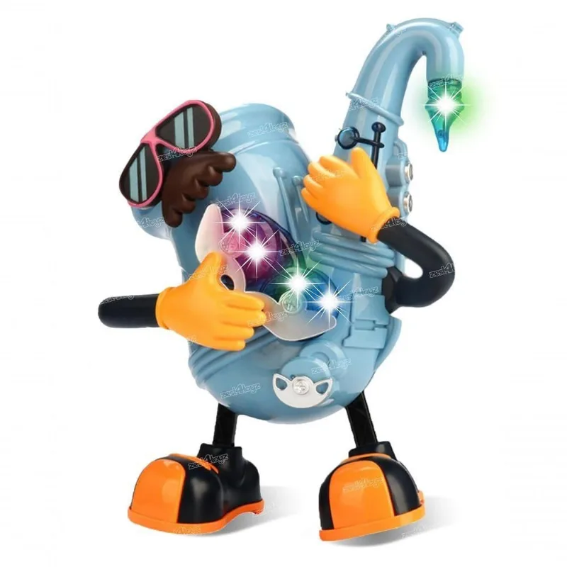 Brinquedo Educativo Robô Dançante Mr. Rock com Luzes LED e Som para Estimular Coordenação Infantil - OUTRAS - Brinquedos
