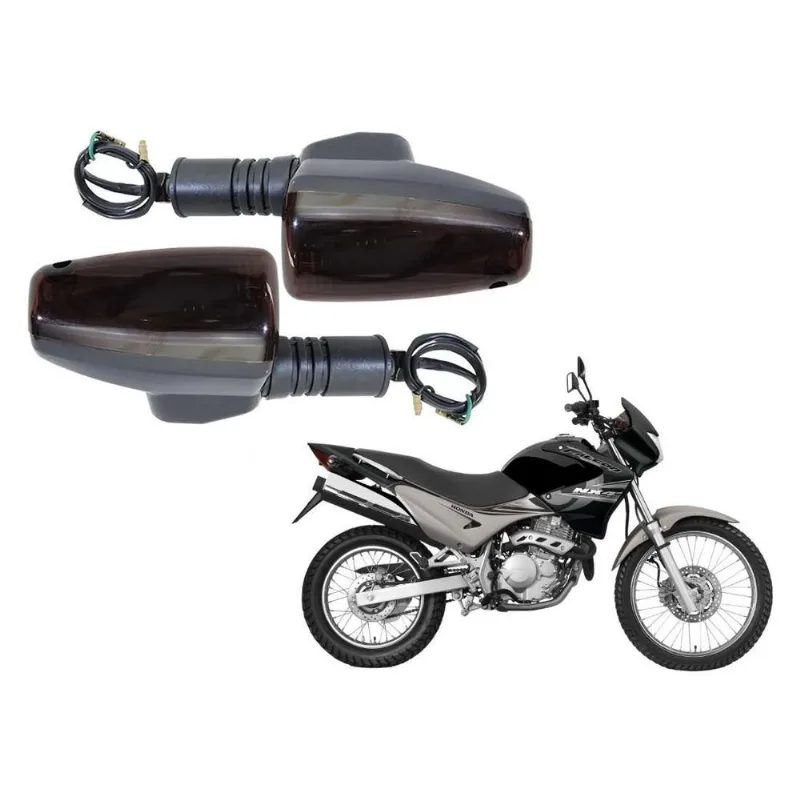 Par Pisca Seta Sinaleira Nx 400 Falcon De 1999 Ate 2008