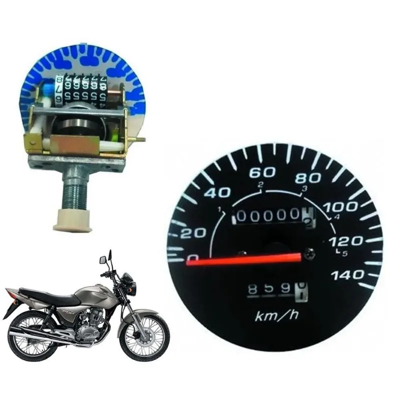 Velocimetro Cg Titan Cargo 150 2004 A 2008 Esd Com Hodometro