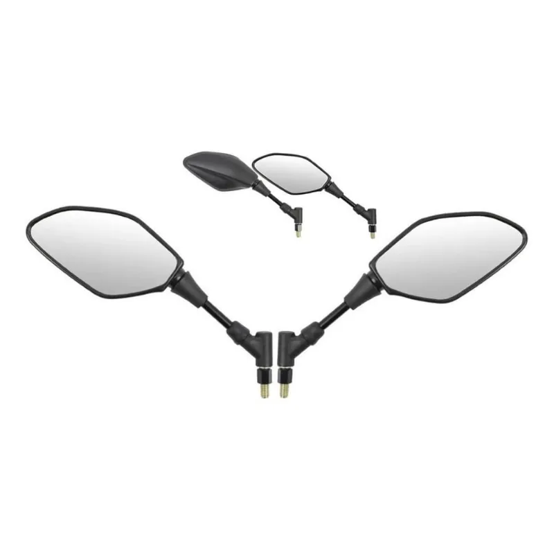 Par Espelho Retrovisor Mt 03 07 09 Tracer 900 Rosca Honda