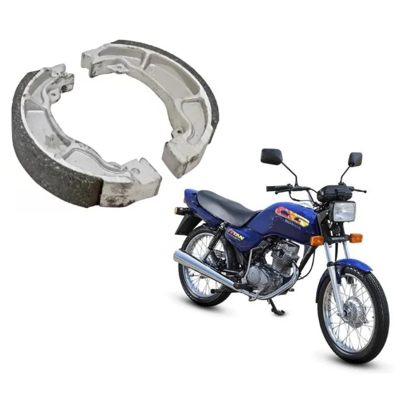 Lona Patim De Freio Traseiro Honda Dream 100 Cg Até 99-0,50