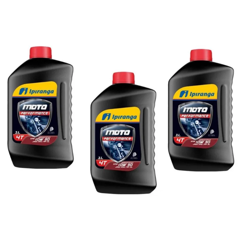 Oleo Semissintetico Ipiranga 10W-30 4T Api Sl - 3 Litros