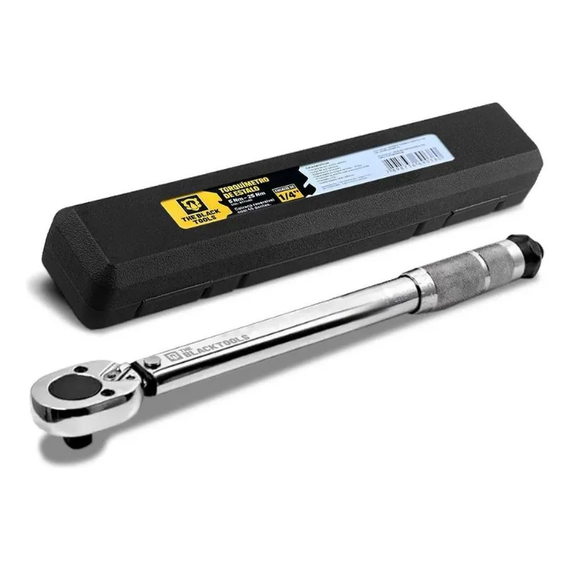 Torquimetro Estalo Para Soquete 1/4 5-25 Nm 0,5kg A 2,5kg