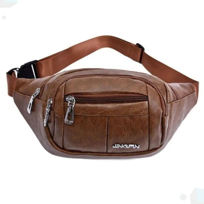 Jtk Pochete Masculina Bolsa Cintura Motoqueiro Multiuso Cor