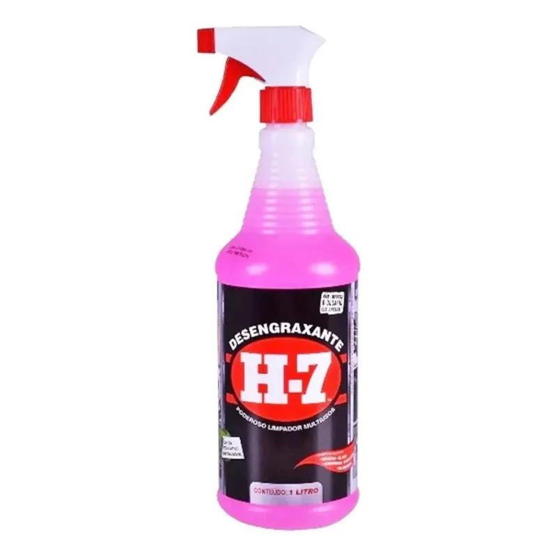 Desengraxante H-7 - 1 Litros - Limpeza Pesada - H7
