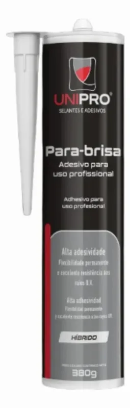 Cola Parabrisas Pu55 Unipro Silicone Aderencia 380g