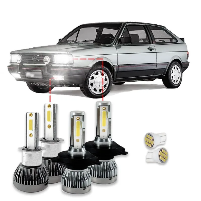 Kit Ultra Led Fiat Toro 2016 à 2022 22000Lm 6500K