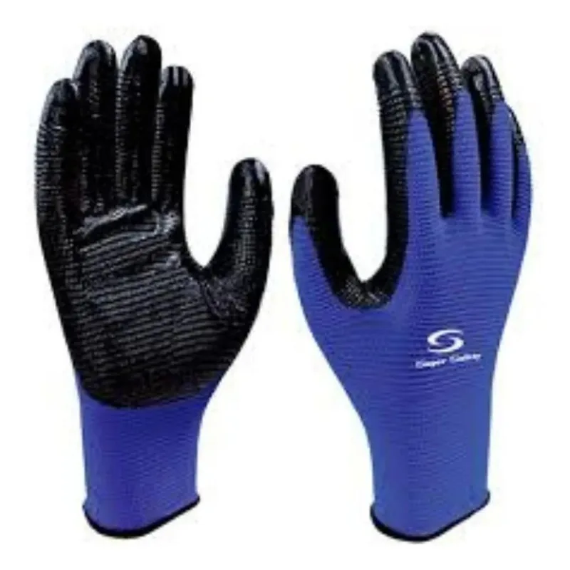 Luva Petroleira Ss1006n Nitrílica Super Safety Kit 12 Pares
