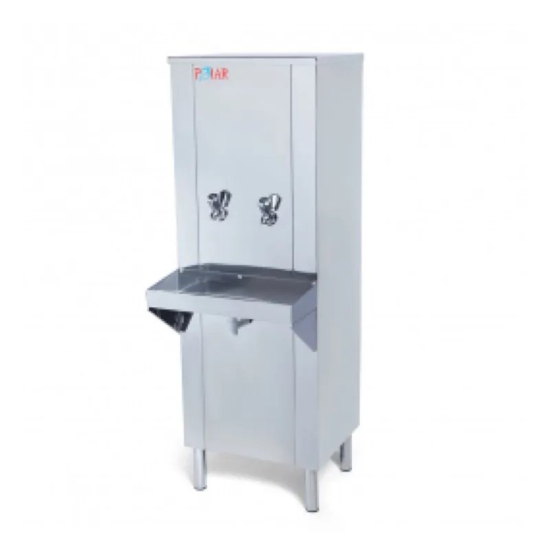 Bebedouro Industrial Polar 50 litros 2 torneiras Inox BEI-50-220v