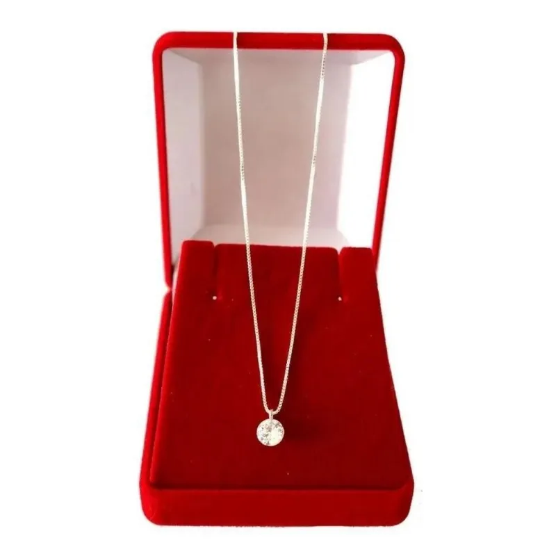 Presente Aniversário Casamento Namorada Noiva Joia Prata 925