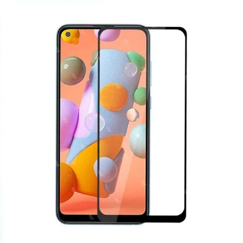 Película De Vidro 3d 4d 5d Para A11 A115 E Moto G8- Preta