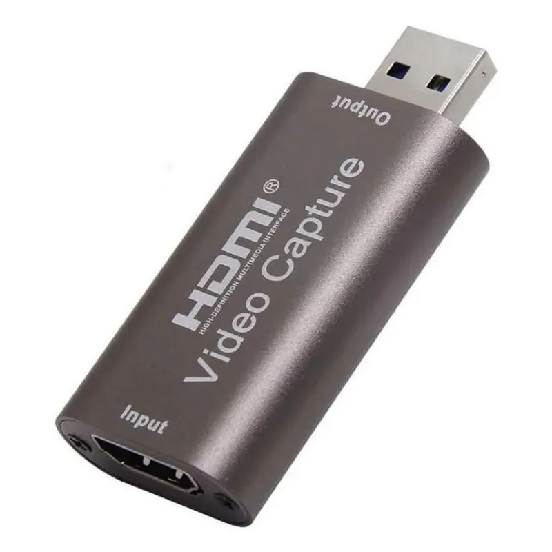 3x Placa De Captura Hdmi Usb 3.0 4k E 1080p 60fps Live Strea
