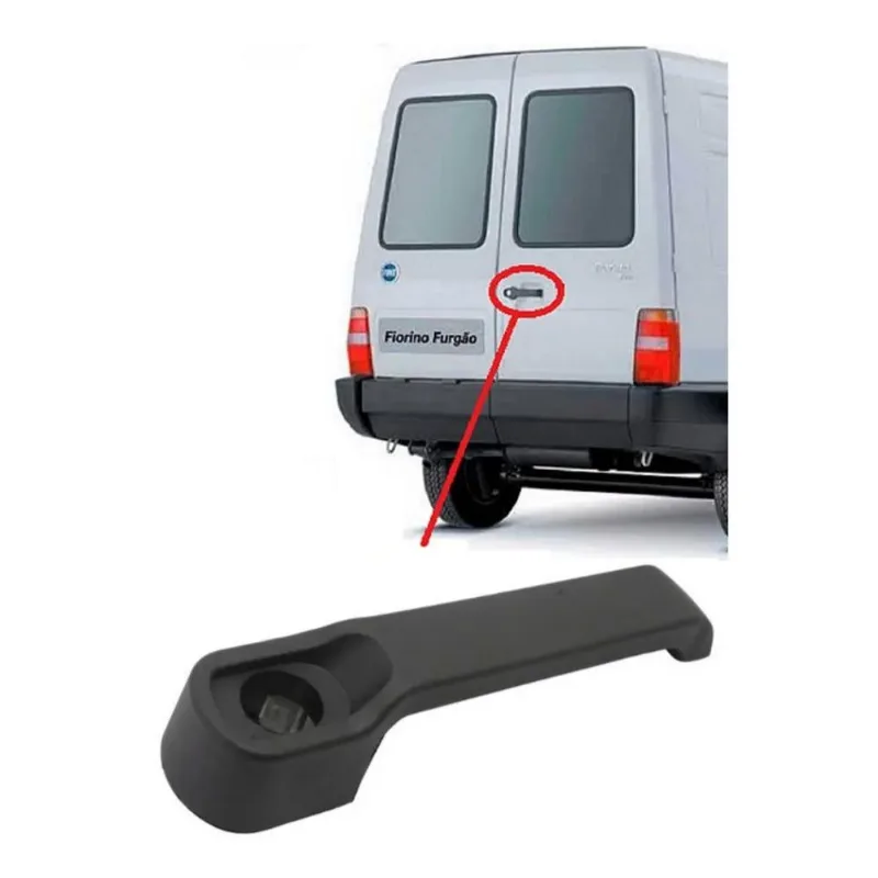 Puxador Externo Porta Traseira Baú Fiorino 2012 13