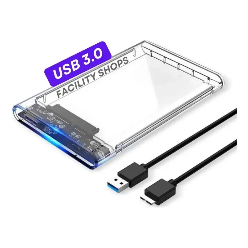 Case Para Hd Slim Externo Usb 3.0 Computador Facility Shops