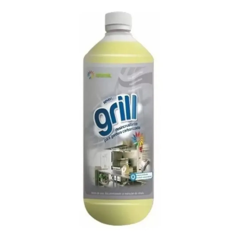 Grill Desincrustante Alcalino Sevengel 1 Litro Limpa Chapa