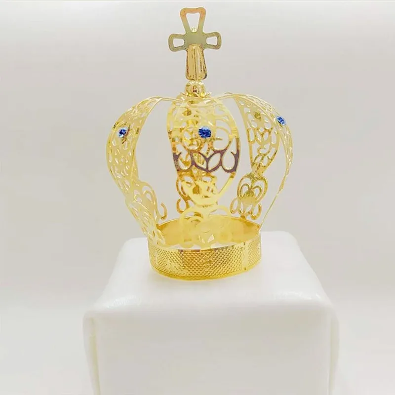 Coroa Folheada Nº2 Nossa Senhora de Fátima de 15cm a 20cm