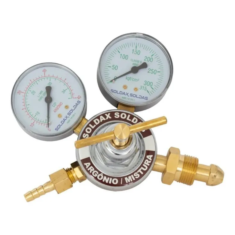 Regulador De Pressao Para Gas Atal Argonio Mistura Mig Tig