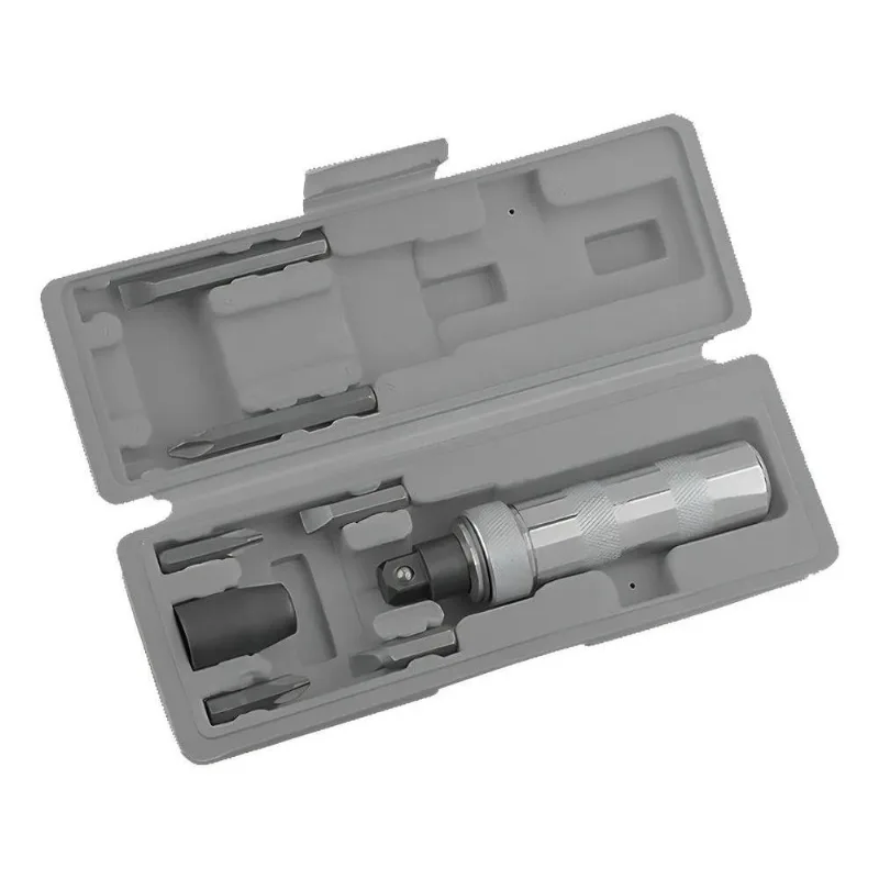 Kit Chave De Impacto Manual 1/2 Pol. Profissional Com Bits C