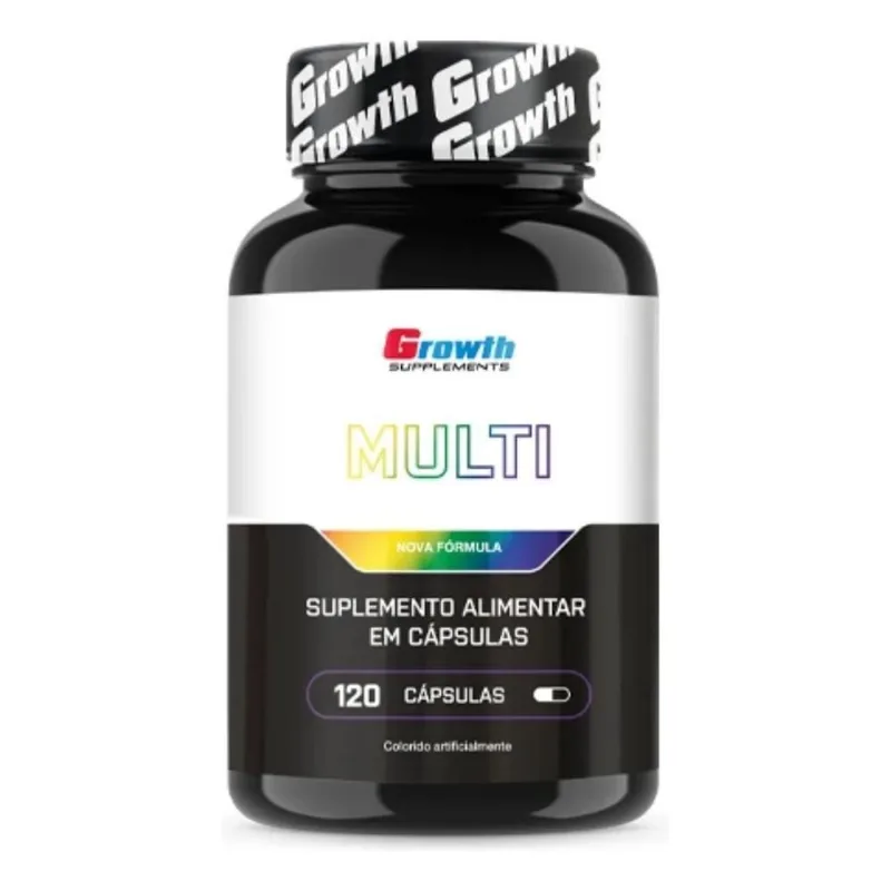 5x Multivitamínico Growth Supplements 120 Cáps - Nova Fórmul