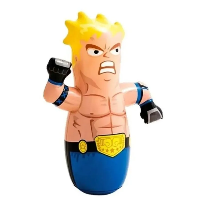10x João Bobo Lutador Boneco Teimoso Inflável 94cm Altura I