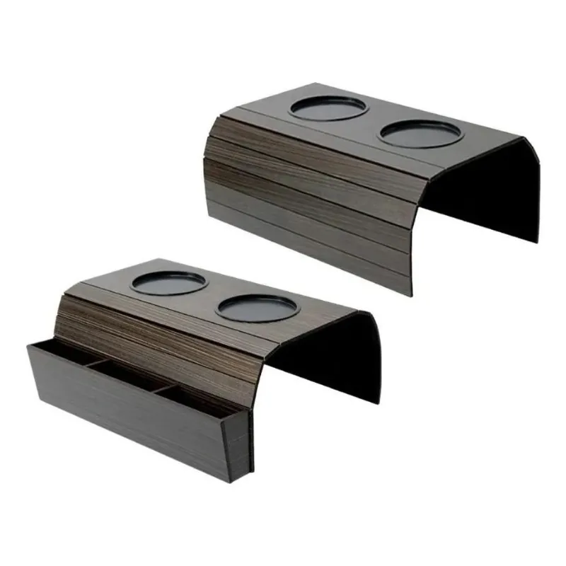 Kit Esteiras Porta Controle + Porta Copos 2 Peças 24h. Cor T
