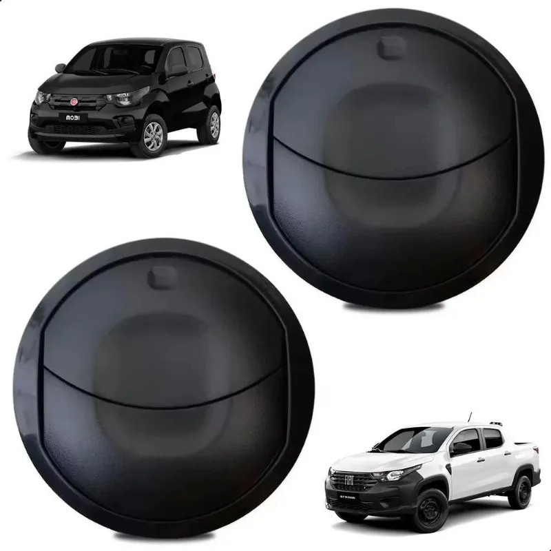 10x Par Difusor Saida De Ar Lateral Fiat Mobi Nova Strada P
