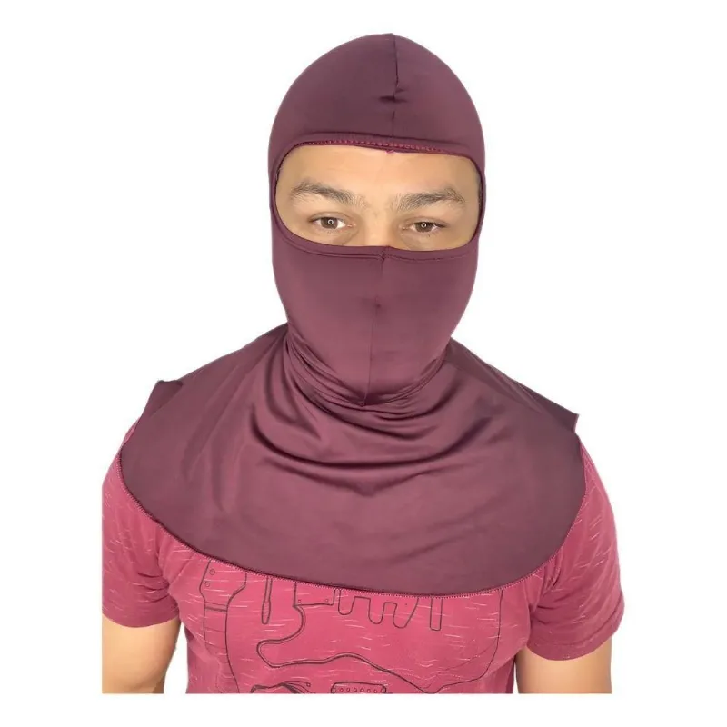 Kit 10 Balaclava Pescador, Mascara De Pesca, Touca N Vinho
