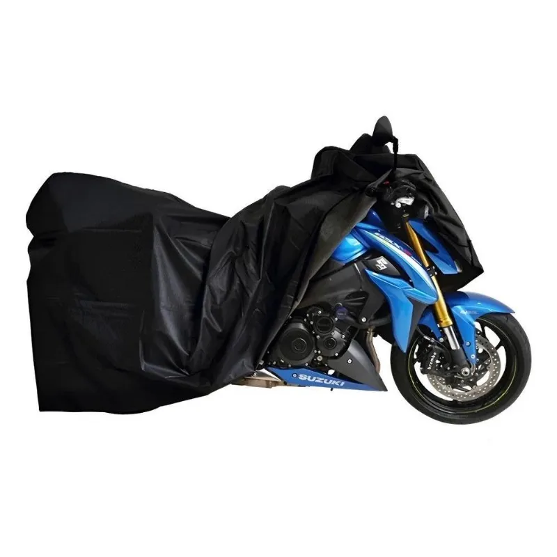 Capa Para Moto Impermeavel Forrada Termica Premiu Preto G