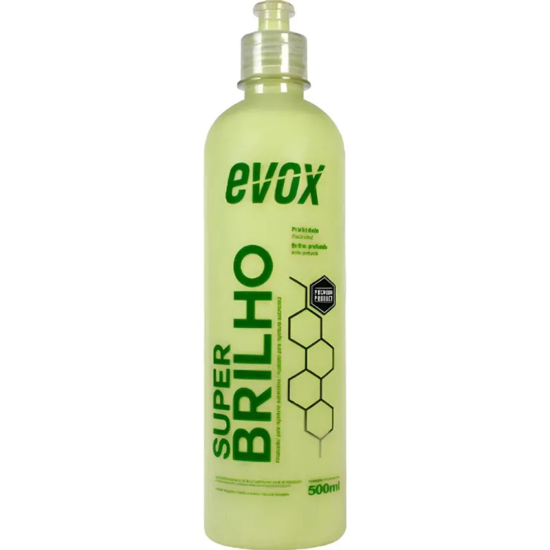 Cera Super Brilho Finalizador Automotivo Evox 500ml