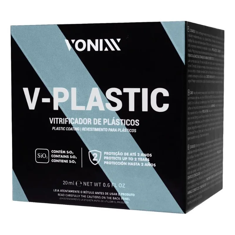 Vonixx V-Plastic 20ml - Vitrificador Para Plásticos