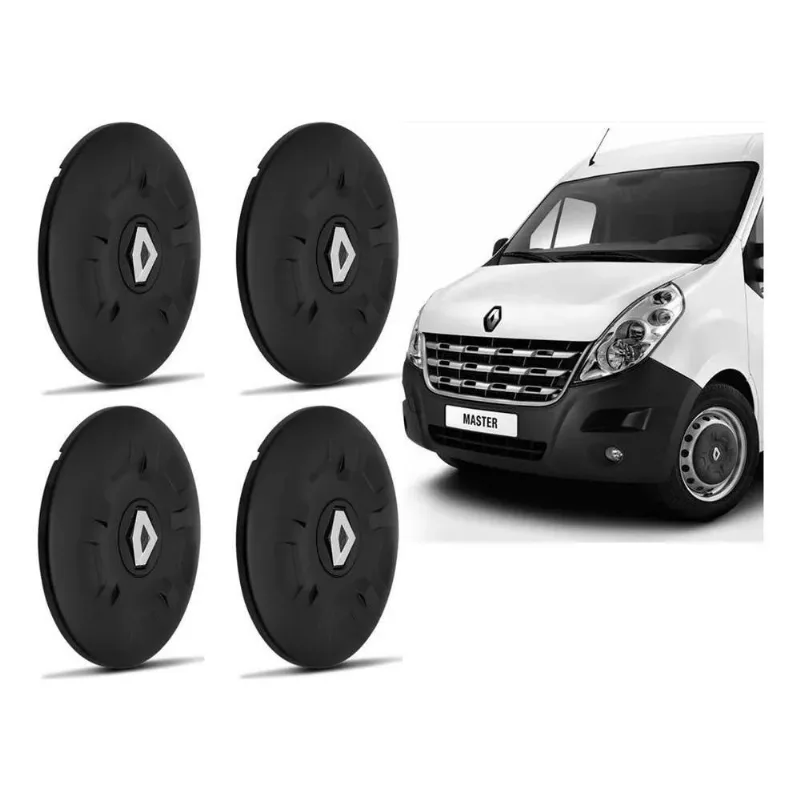 5x Kit Calota Nova Renault Master (04 Pe