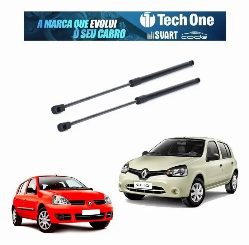 Par Amortecedor Porta Malas Renault Clio Hatch 2000 À 2016