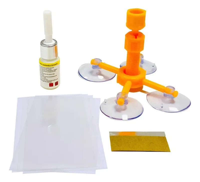Kit Reparador De Para-brisa Trincado E Vidros R Transparente
