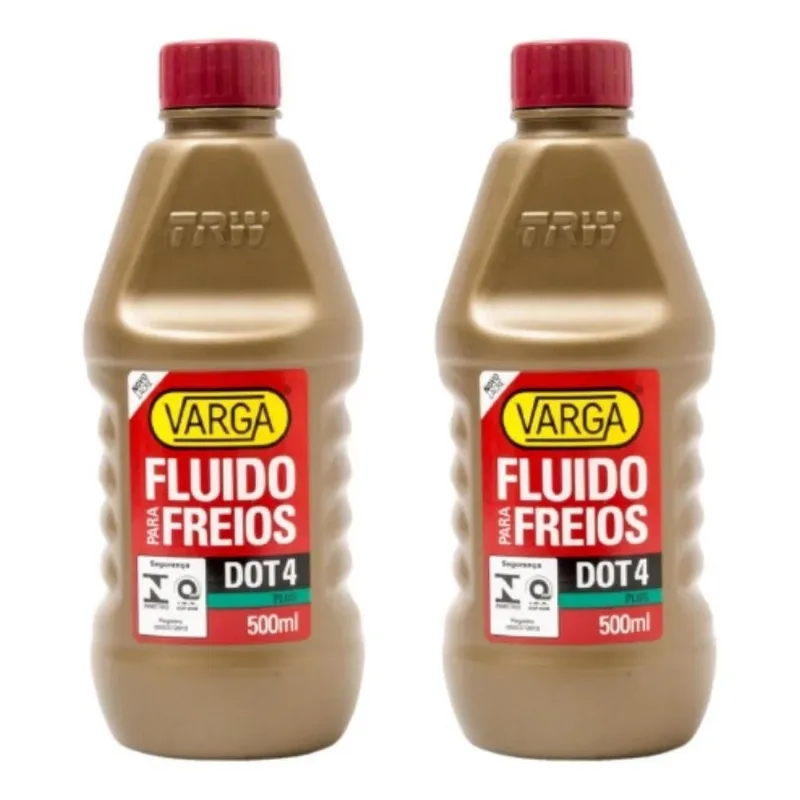 Kit Combo 2 Óleo Fluido Freio Dot4 Trw Varga 500ml Rclf00054