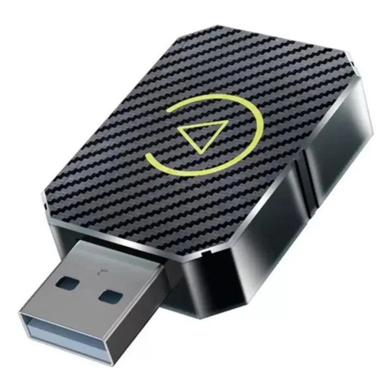 Adaptador Carplay Android Usb Wireless Preto P/multimidia
