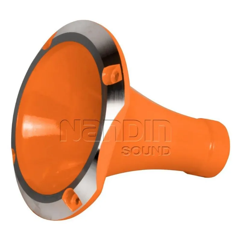 Corneta Hl 1125 Cone Aluminio Trio Boca Jarrinho Ros Laranja