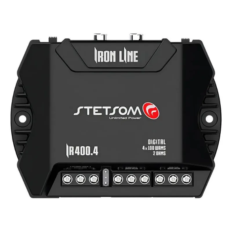 Stetsom Módulo Amplificador Ir400.4 400x4 Rca 400w Rms Digit